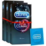 Durex Mutual Climax Condoms Pack of 3 with 10 Count Each for Couples