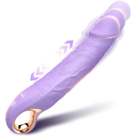 9 inch realistic silicone dildo vibrator for women with 10 vibrating modes and 3 thrusting functions for sexual pleasure