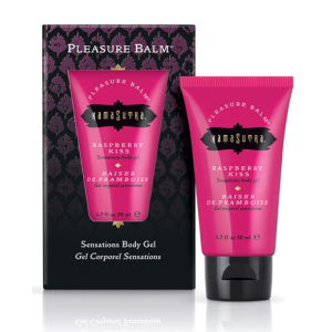 Kama Sutra Pleasure Balm Raspberry 1.7 oz Erotic Niche Gel for Couples