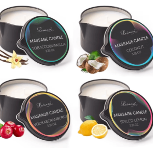 Erotic Niche Low Temp Massage Candles for Couples Relaxation