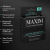 Maxim Ultra Sensation Premium Lubricated Condoms 3 Pack Vegan Friendly