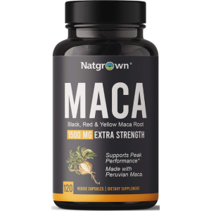 Erotic Niche Organic Maca Root Capsules for Enhanced Energy and Stamina