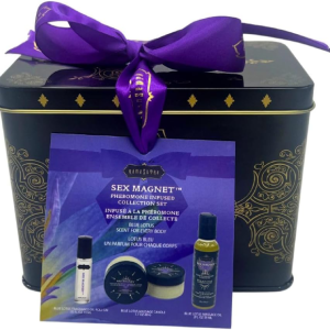 Pheromone Infused Blue Lotus Massage Oil Set in Elegant Gift Box