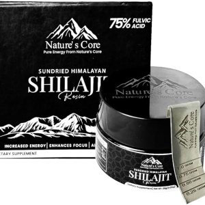 Pure Organic Shilajit Resin 20g Nature's Core Erotic Niche