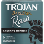 TROJAN BareSkin Thin Lubricated Condoms 24 Count Erotic Niche