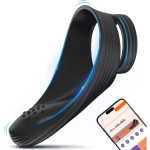 Vibrating Cock Ring with APP Control for Men by Erotic Niche