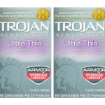Trojan Sensitivity Ultra Thin Spermicidal Condoms 12 Pack Erotic Niche